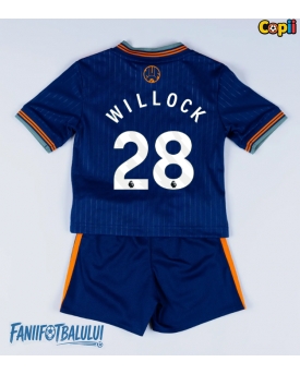 Newcastle United Joe Willock #28 Echipament de Fotbal Replică 2025-26 Copii Treilea (+ Șorturi)